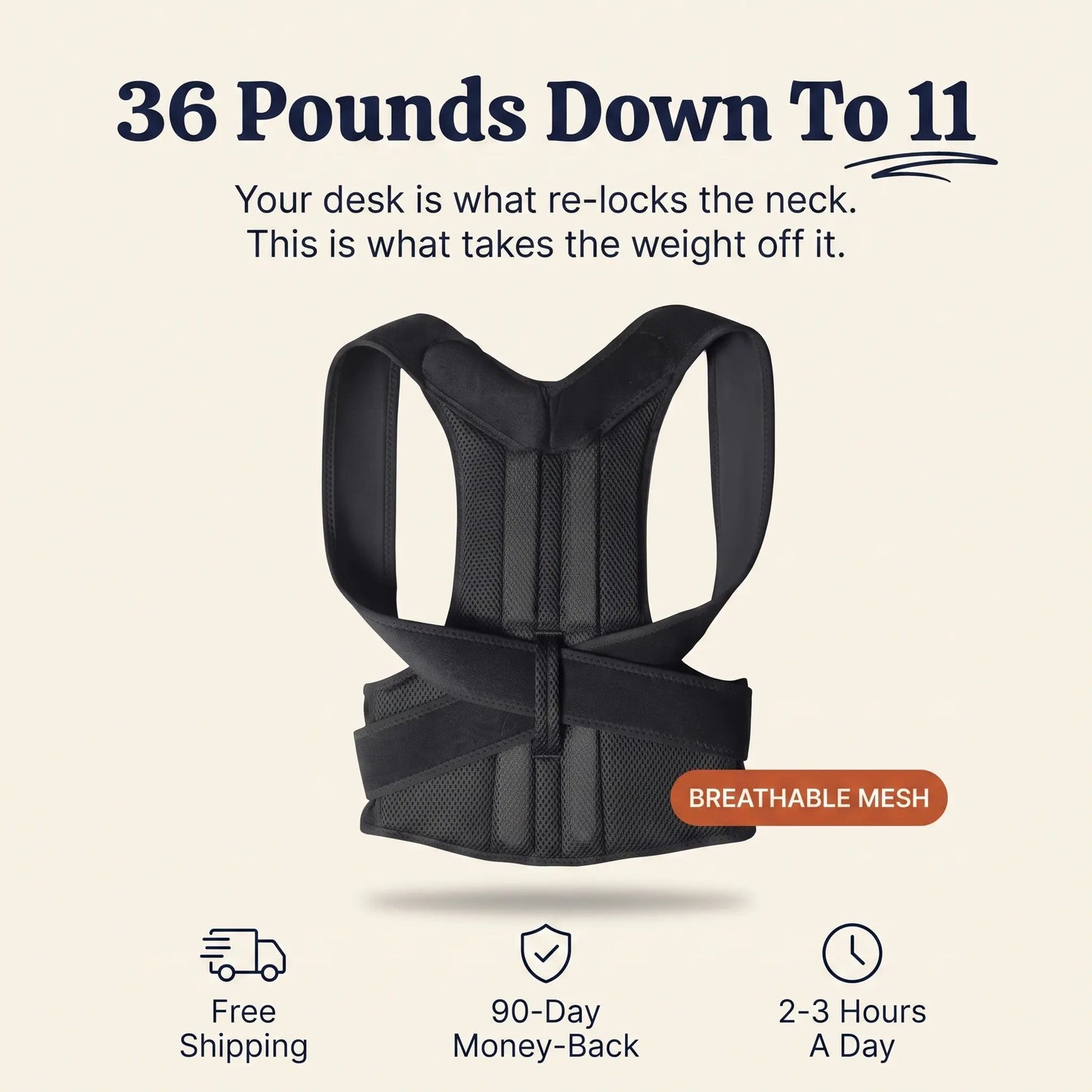 Nuca™ Daytime Load Brace